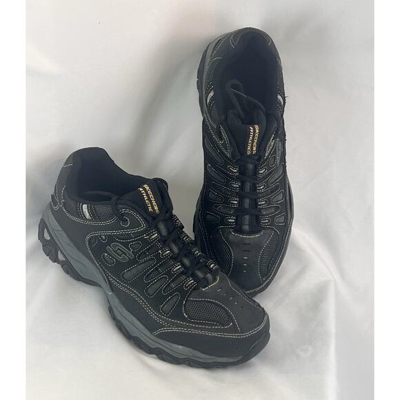 Skechers Athletic Trail Hiking Shoes Mens 11.5 Black Outdoor Comfort After Burn main image 10